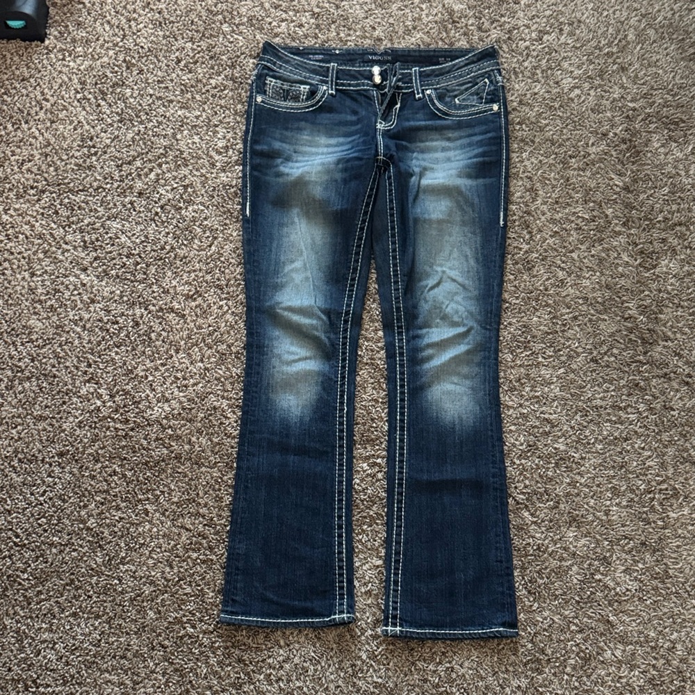 Vigoss Dark Blue Boot Cut Jeans